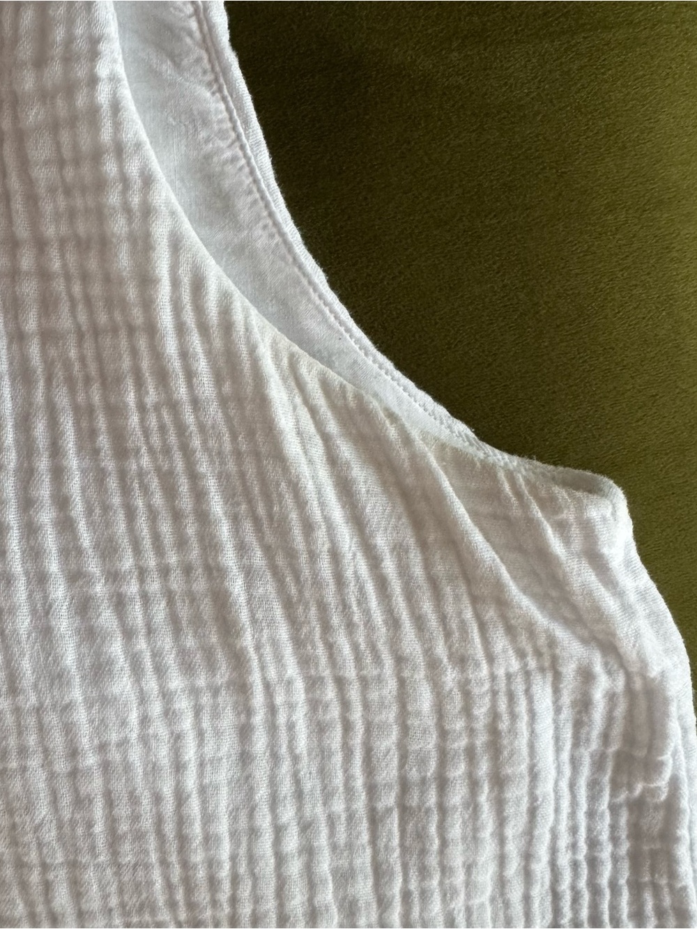 Z-SUPPLY BEAU WHITE GAUZE TOP - Picture 6 of 9
